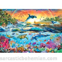 Buffalo Games Amazing Nature Collection Tropical Paradise 500 Piece Jigsaw Puzzle B01AUPBDQO